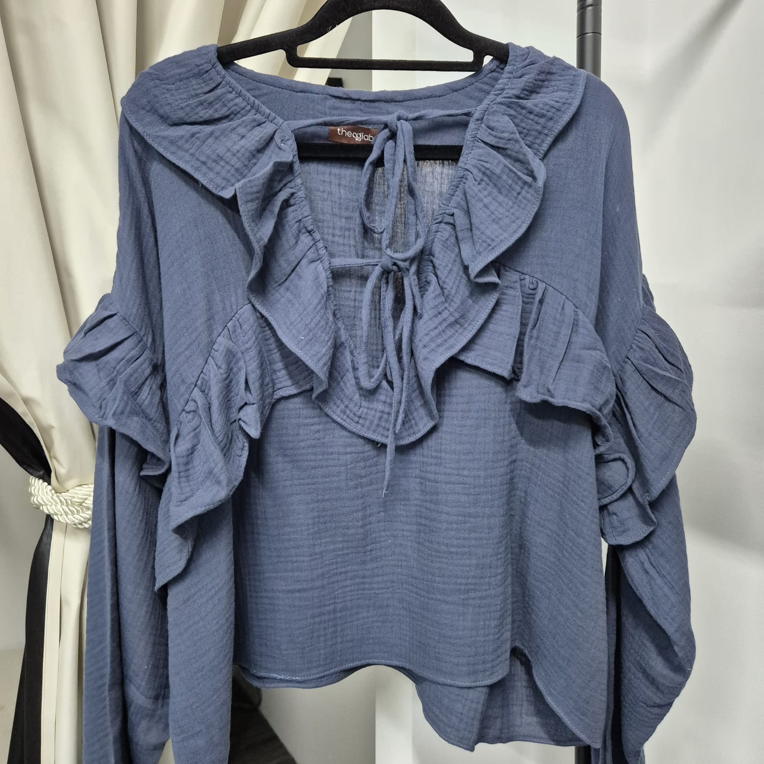 Thara Ruffles Blouse (By thecglabel - Cotton Foam Series)