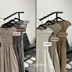Smock Sleeveless Dress (CGLABEL - Checkered Linen)
