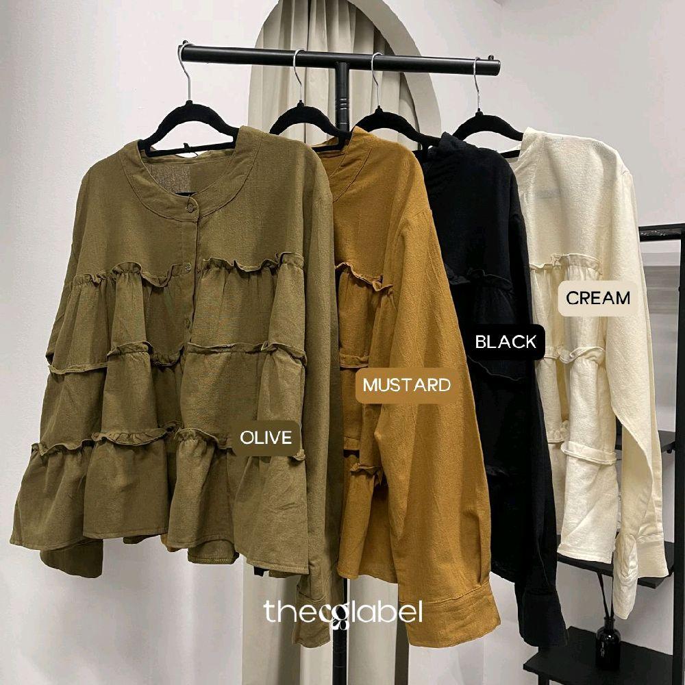 Thea Linen Blouse (CG Curated Series)