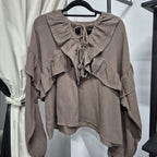 Thara Ruffles Blouse (By thecglabel - Cotton Foam Series)