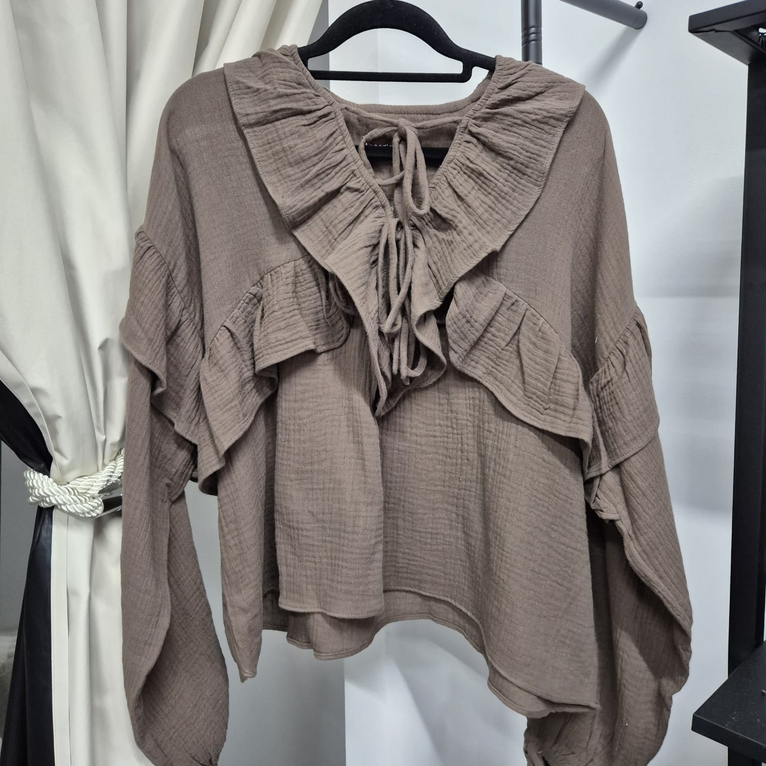 Thara Ruffles Blouse (By thecglabel - Cotton Foam Series)
