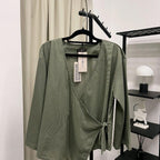 Kerry Kimono Blouse (CGLABEL - Linen)