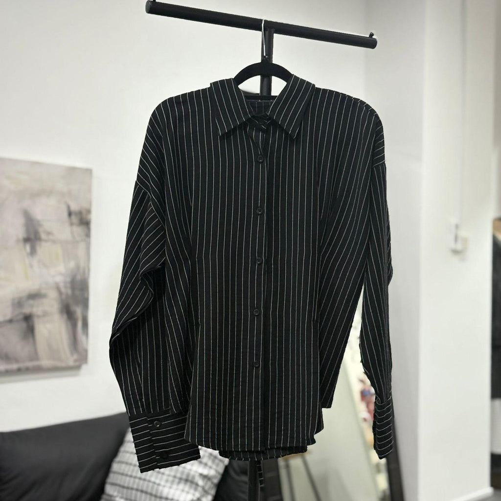 Dart Signature Shirt (By thecglabel - Linen Stripes Woven Material)