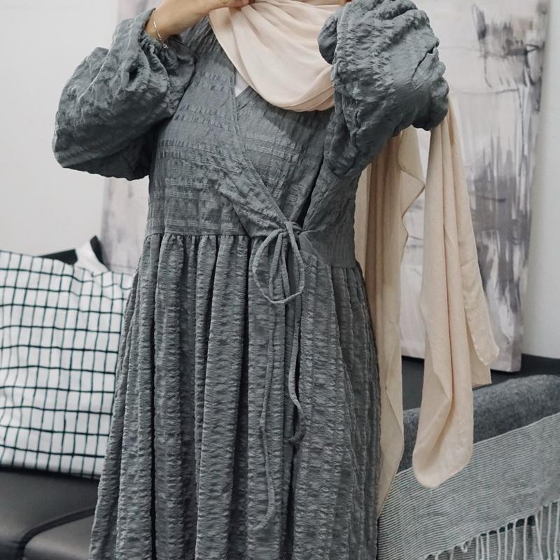 Fuss Free Kimono Dress (CGLABEL - Crinkle Foam)