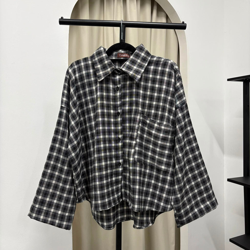 Boxy Shirt (CGLABEL- Flannel)