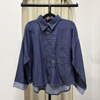Boxy Shirt (CGLABEL- Twill Denim)