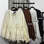 Poppy Polka (CGLABEL - Chiffon Crepe)
