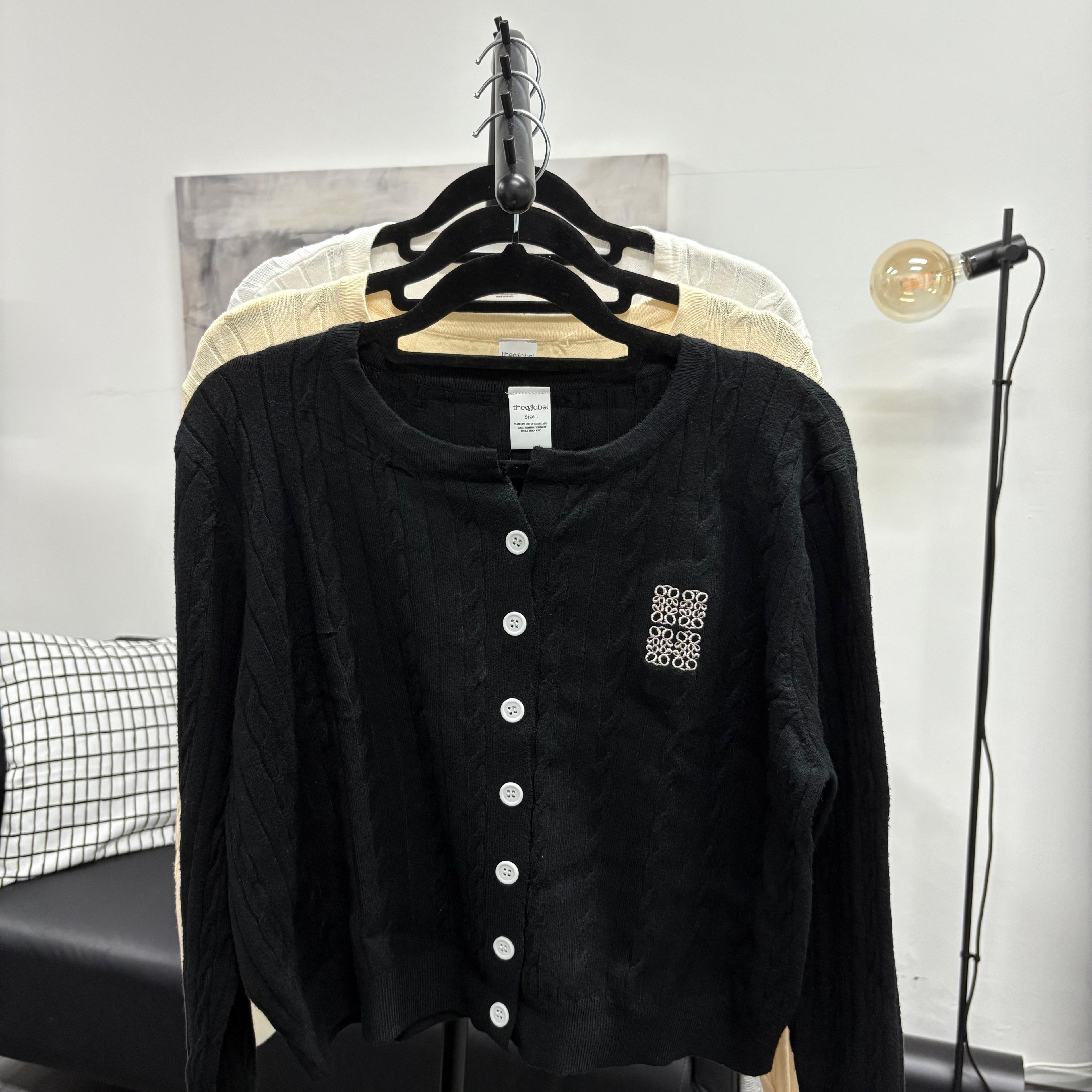 GG Cardigan (By thecglabel - Soft Cable Knit)