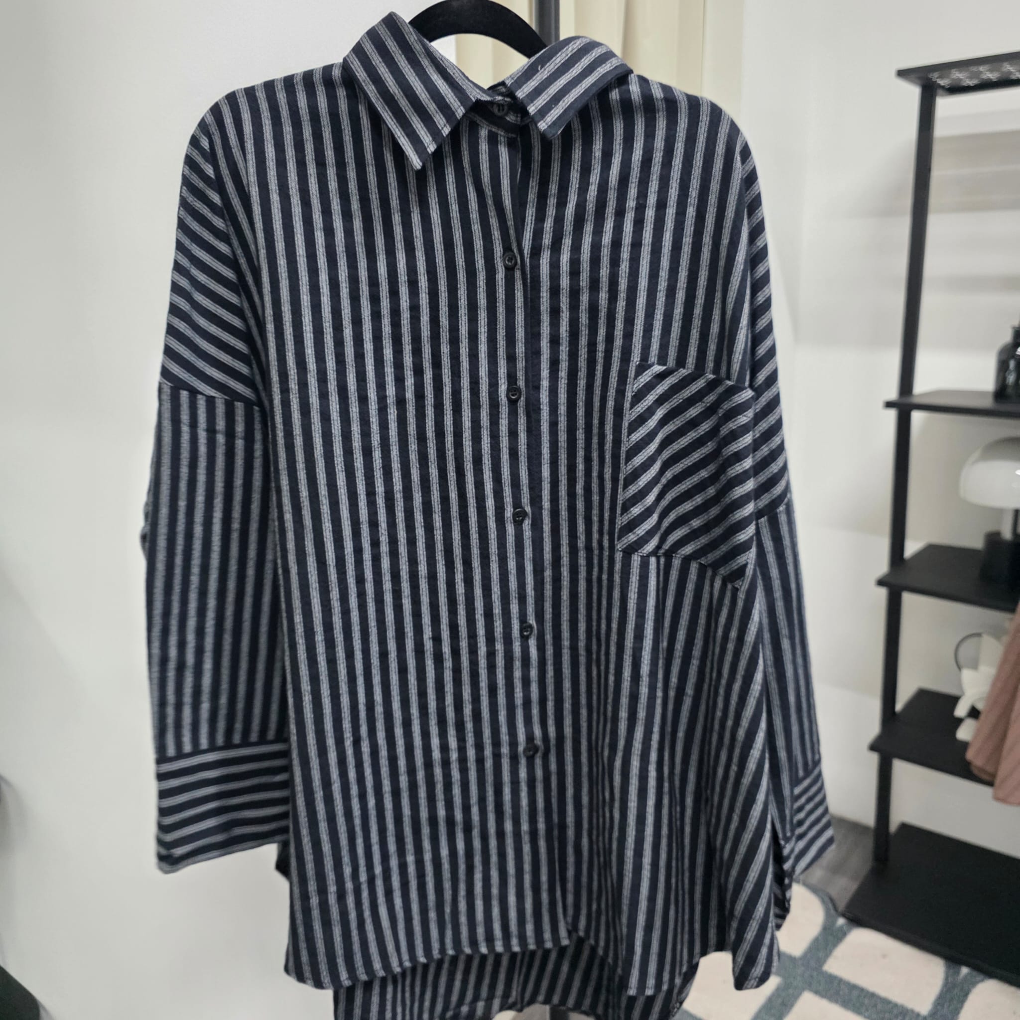 Leah Batwing Oversized Shirt (Curated Series)