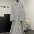 Shirt Dress (CGLABEL - Linen Stripes)