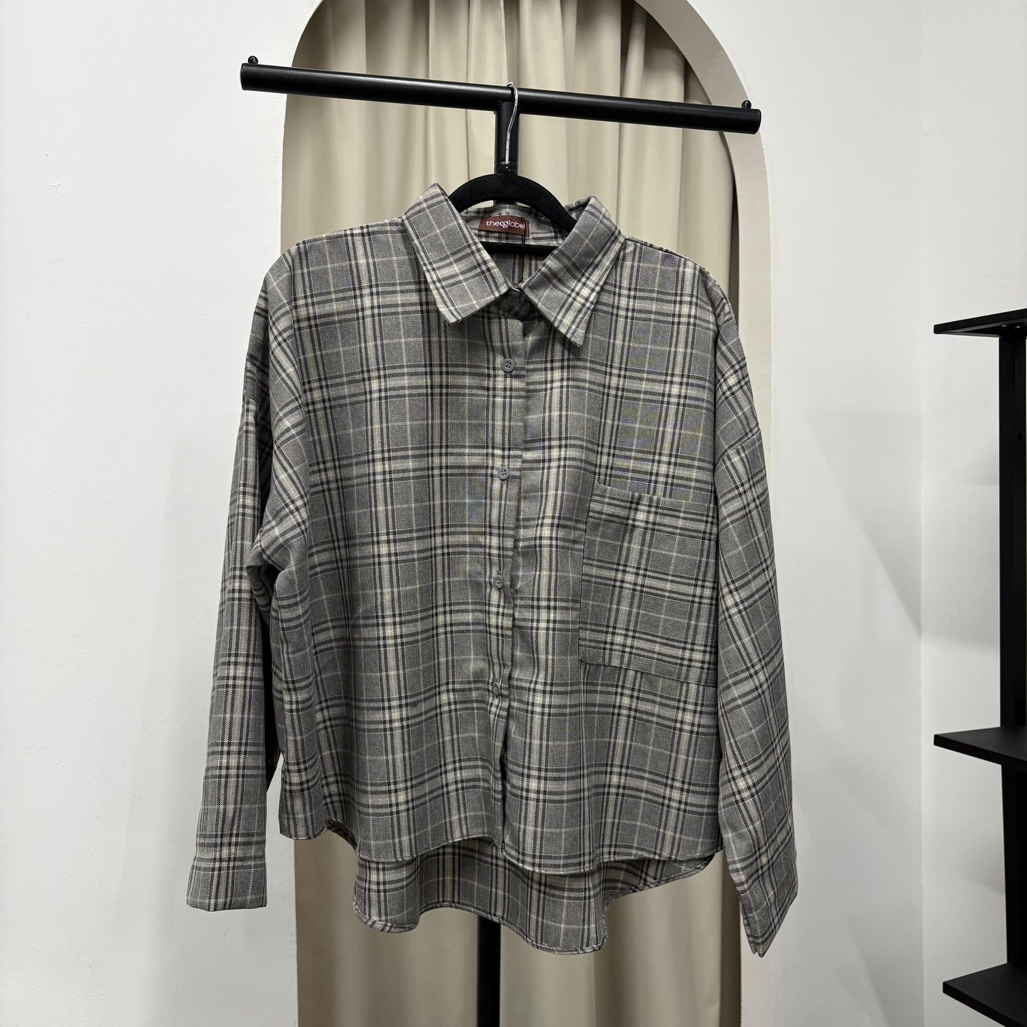 Boxy Shirt (CGLABEL- Flannel)