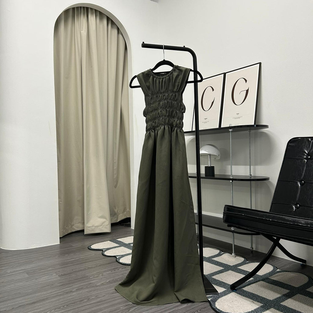 Smock Sleeveless Dress V.2 (By thecglabel - Linen Woven material)