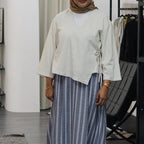 Kerry Kimono Blouse (CGLABEL - Linen)