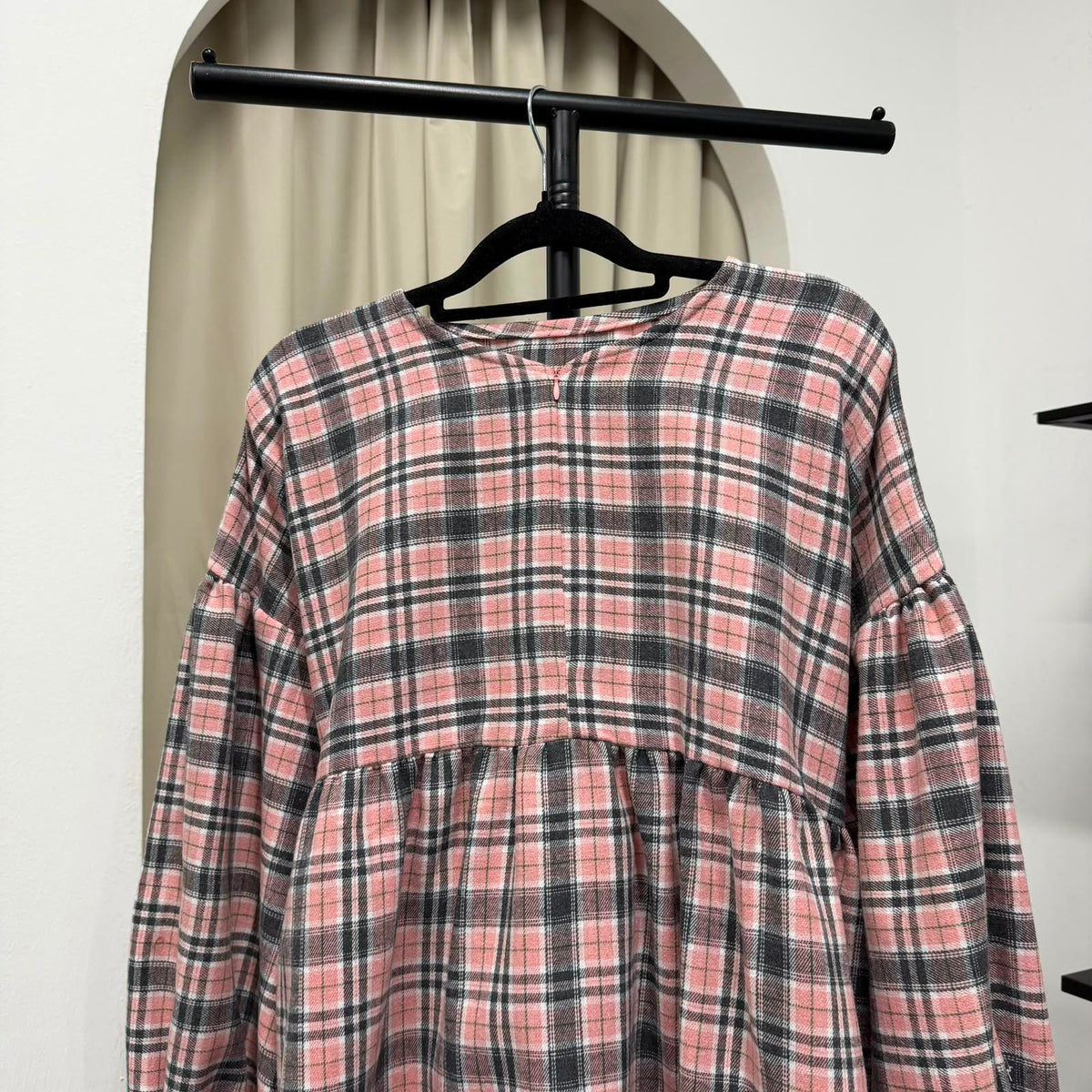 Chic Flannel Top (CG Curated Series)