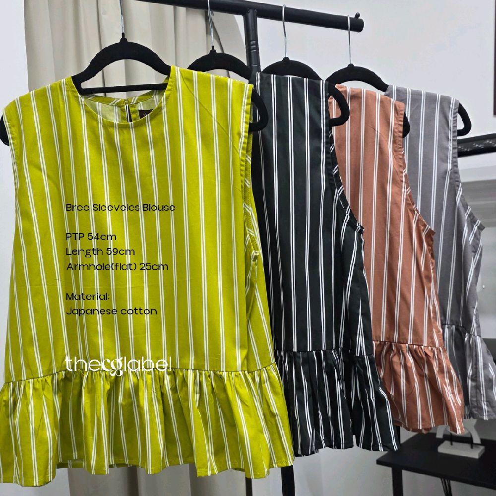 Bree Sleeveless Blouse  (CGLABEL - Japenese Cotton)