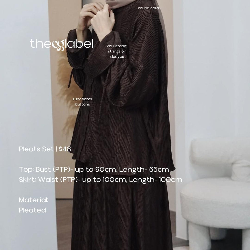 Pleats Set (THECGLABEL - Stretchy pleats material)