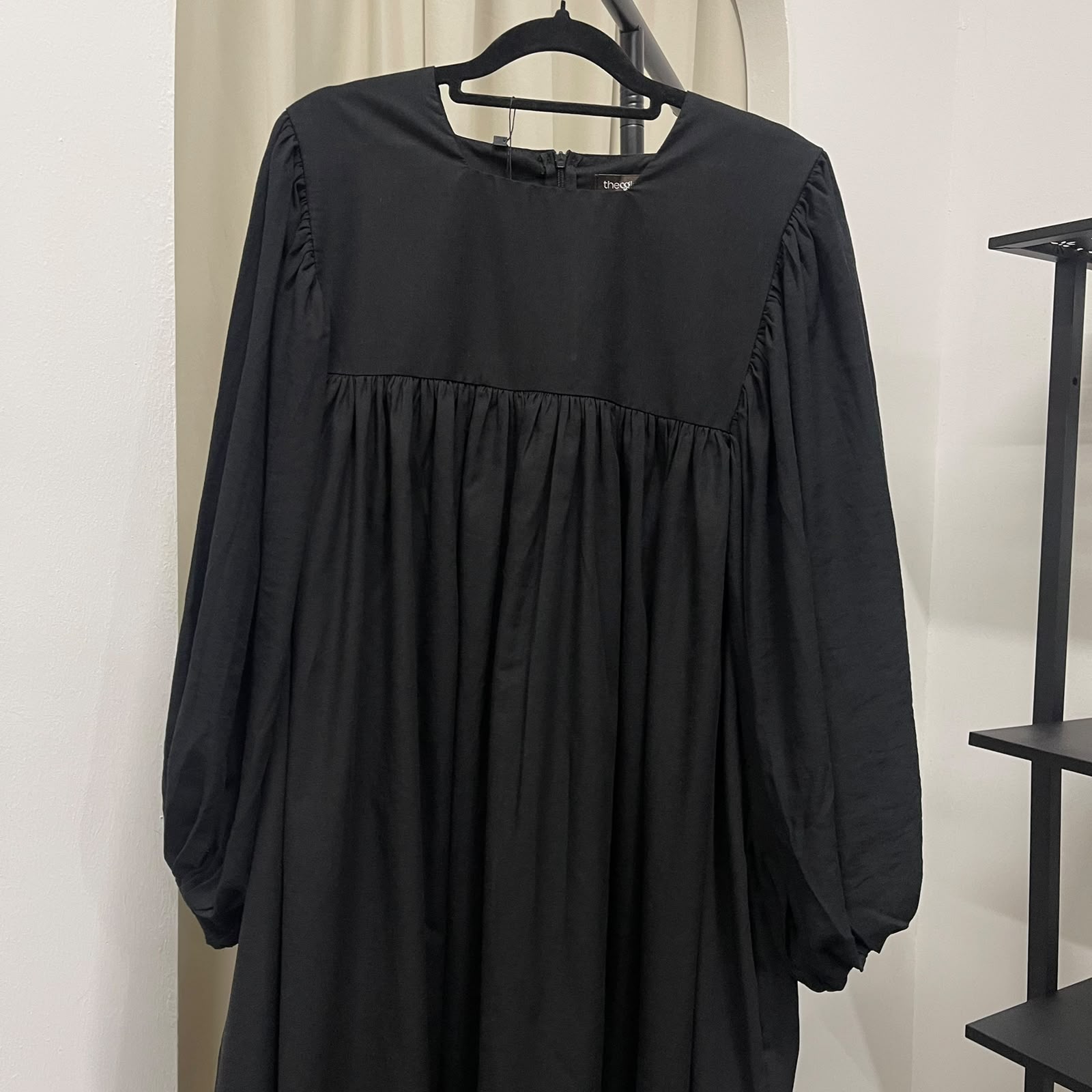 Amani Puffy Sleeve Dress (CGLABEL - Cotton Linen)