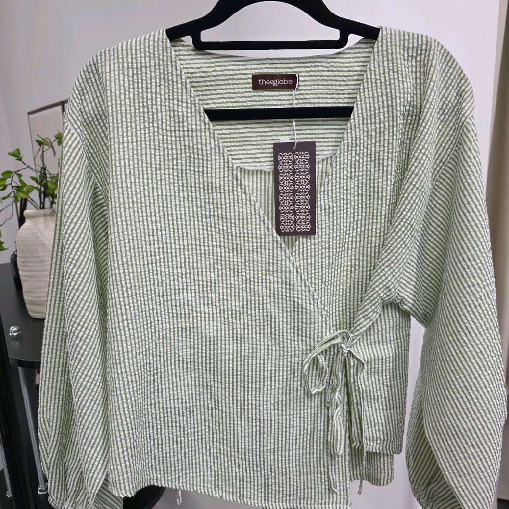 Kimono Blouse (CGLABEL - Seersucker)