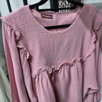 Serina Cropped Blouse (CGLABEL - Cotton Foam)