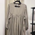 Amani Puffy Sleeve Dress (CGLABEL - Cotton Linen)