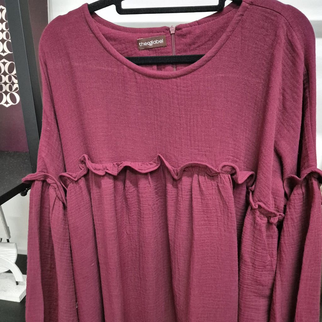 Dila Ruffles Tunik (CGLABEL- Foam series)