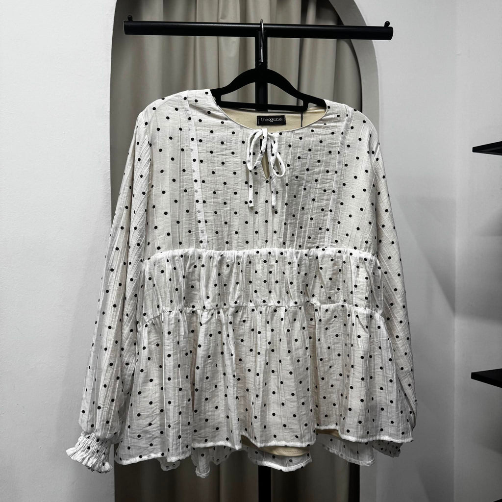 Poppy Polka (CGLABEL - Chiffon Crepe)