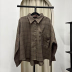 Boxy Shirt (CGLABEL- Flannel)