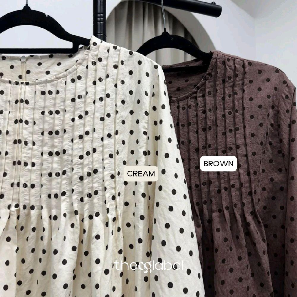 Yuna Polka Blouse (CG Curated Series)