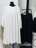 Dila Ruffles Tunik (Korean Embroidery)