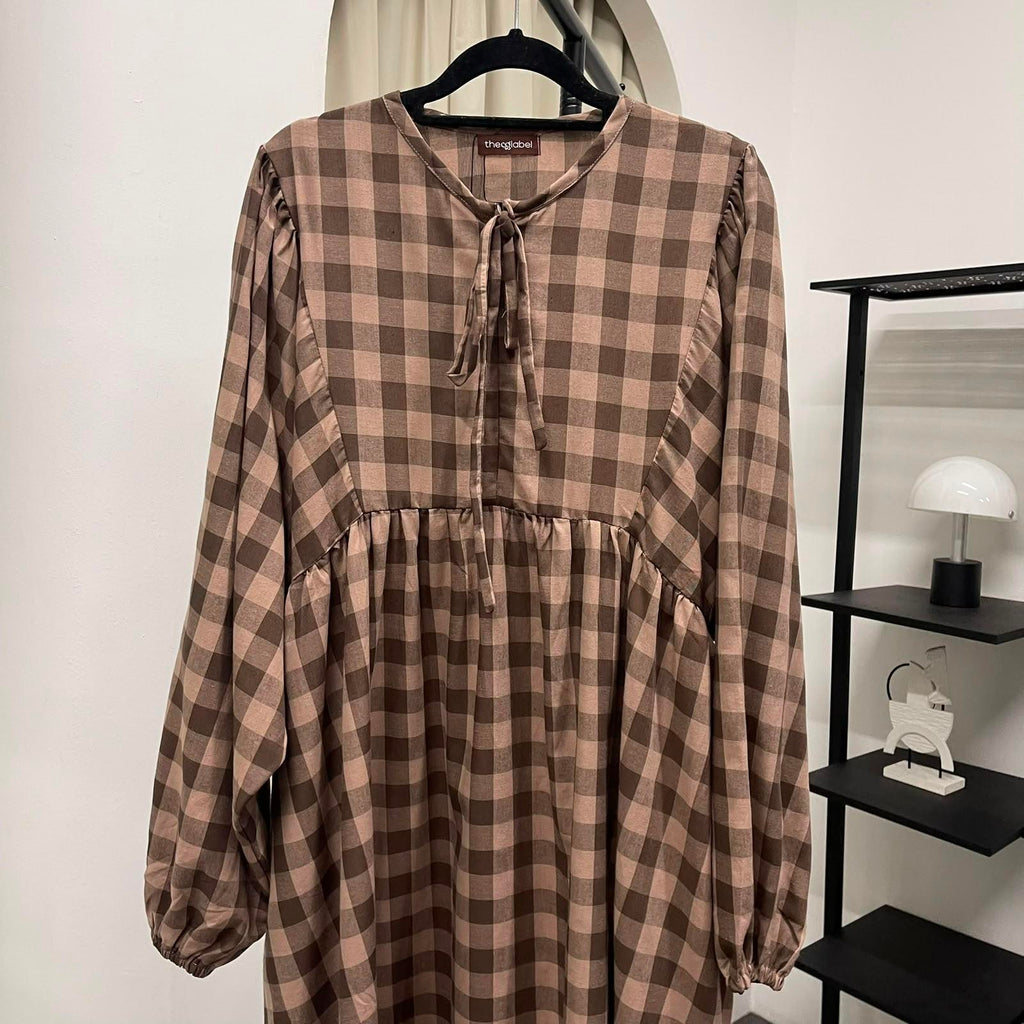 Zyra Dress (CGLABEL - Flannel)