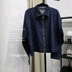 Zipper Denim Jacket (CG Curated Series)