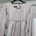 Serina Blouse (CGLABEL - Linen Stripes)