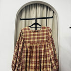 Amani Puffy Sleeve Dress (CGLABEL - Cotton Mix Poly)