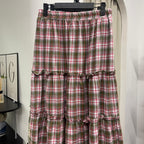 Meera Tiered Skirt (CGLABEL - Flannel)