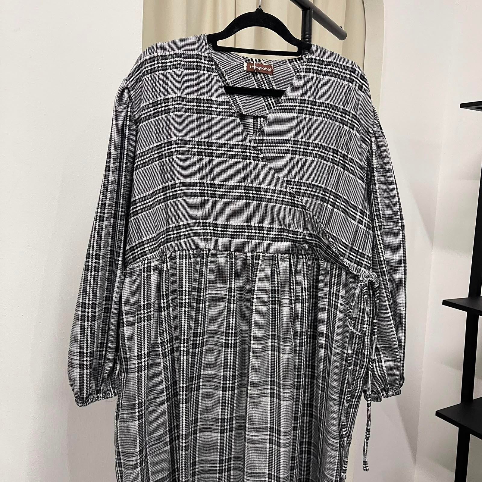 Fuss Free Kimono Dress (CGLABEL - Flannel)