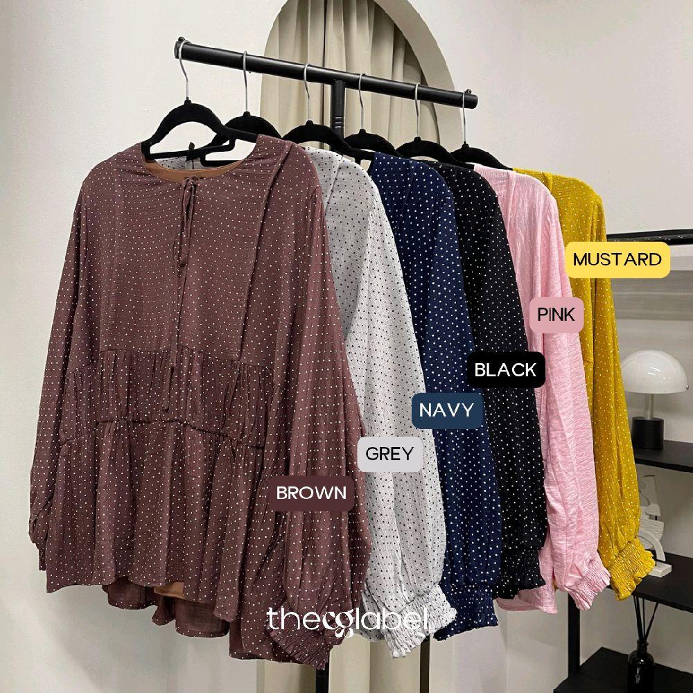 Poppy Polka (CGLABEL - Chiffon Crepe)