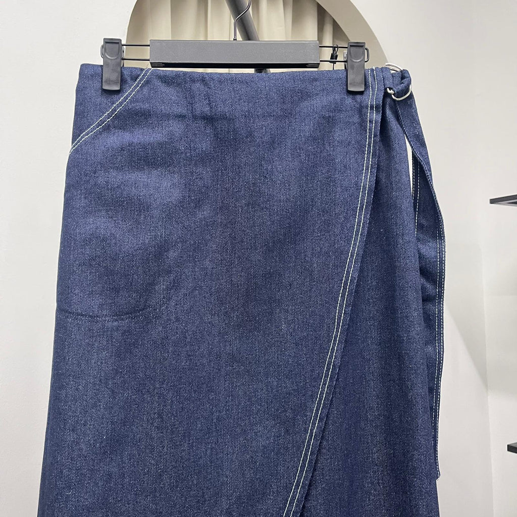 Belted Denim Skirt (CGLABEL - Premium Denim)