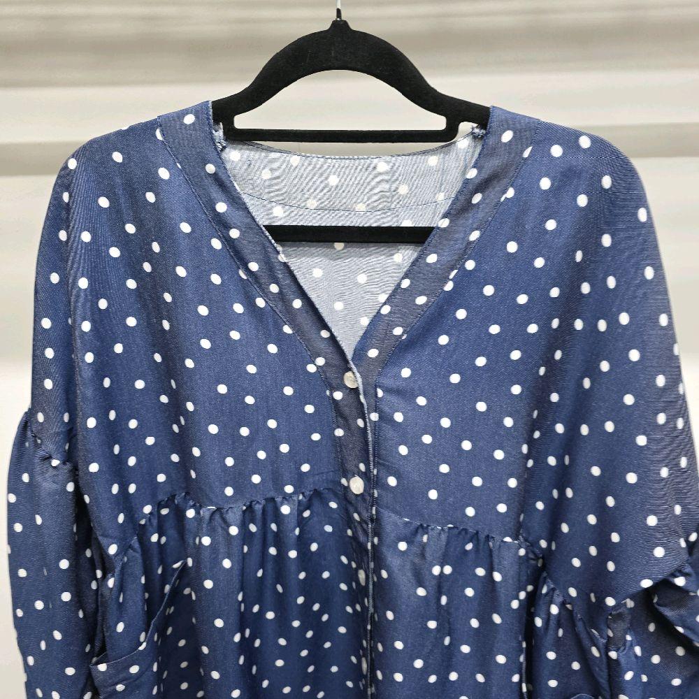 Denim Polka Dress (CG Curated Series)