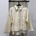Boxy Shirt (CGLABEL- Twill Denim)