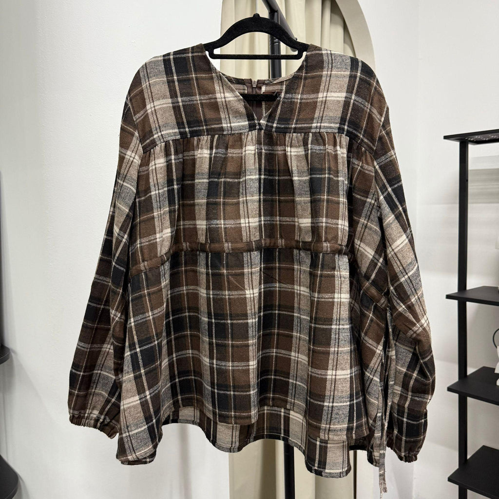 Strings Blouse (CGLABEL - Flannel)