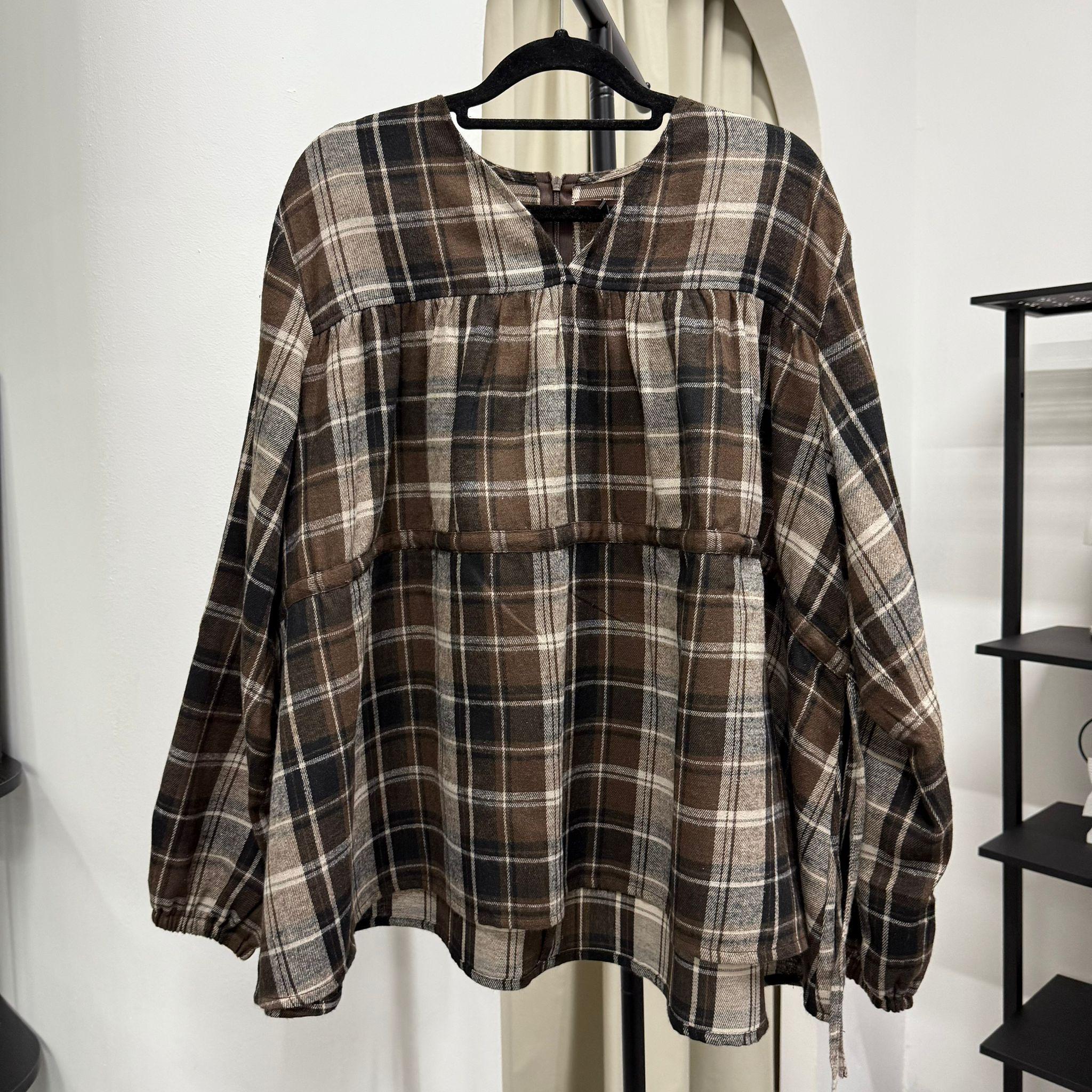 Strings Blouse (CGLABEL - Flannel)