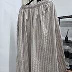Striped Linen Skirt (Curated Series)