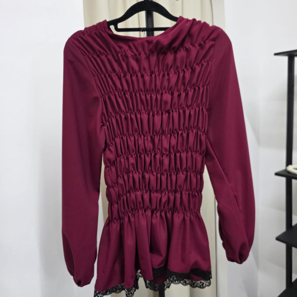 Sara Lace Blouse (CG Curated Series)