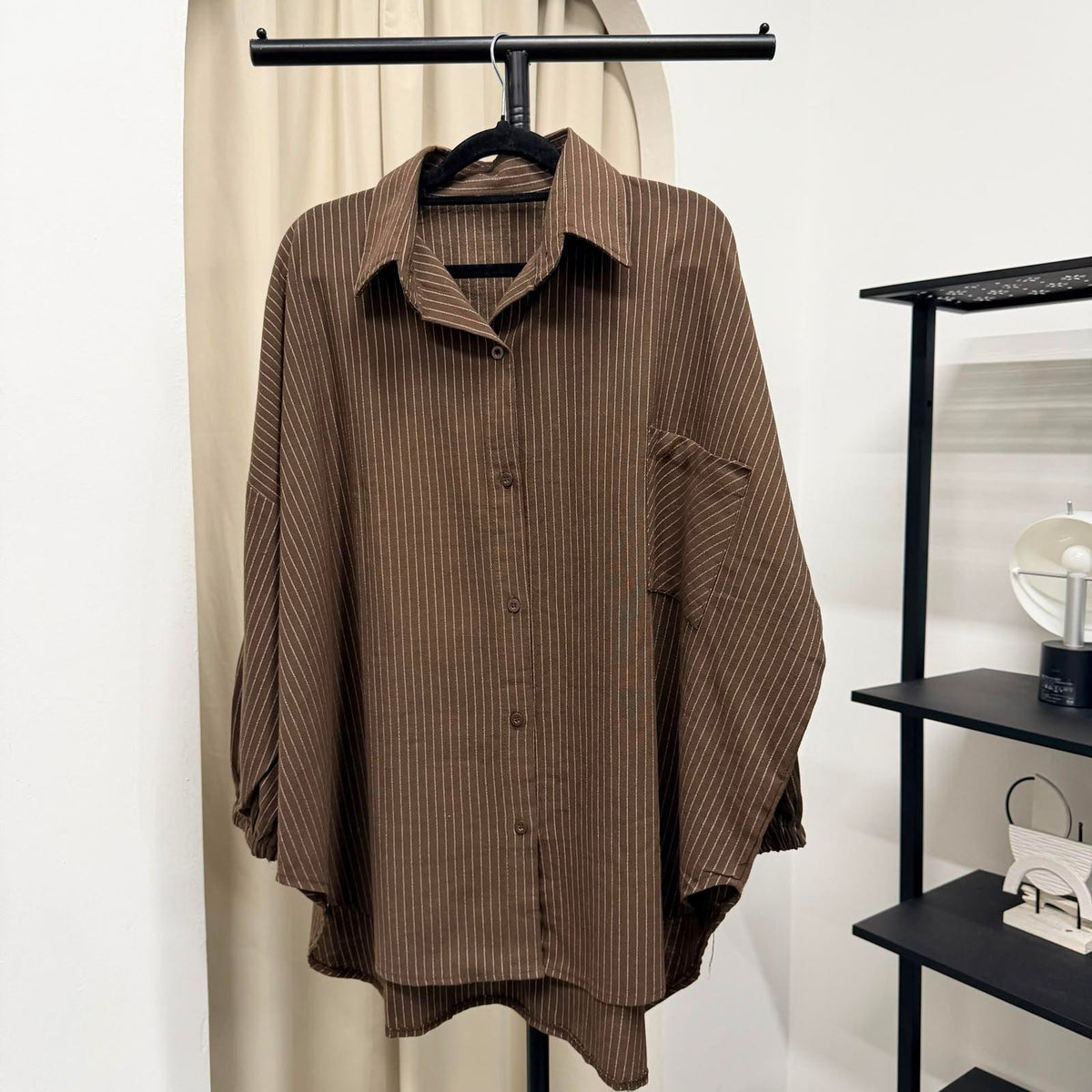 Lola Batwing Oversized Shirt (Curated Series)