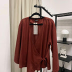 Kerry Kimono Blouse (CGLABEL - Linen)