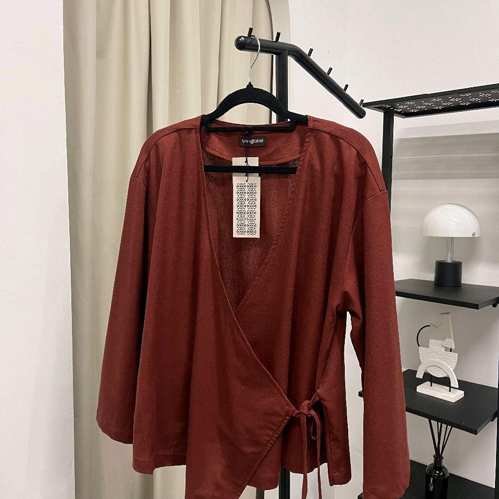 Kerry Kimono Blouse (CGLABEL - Linen)
