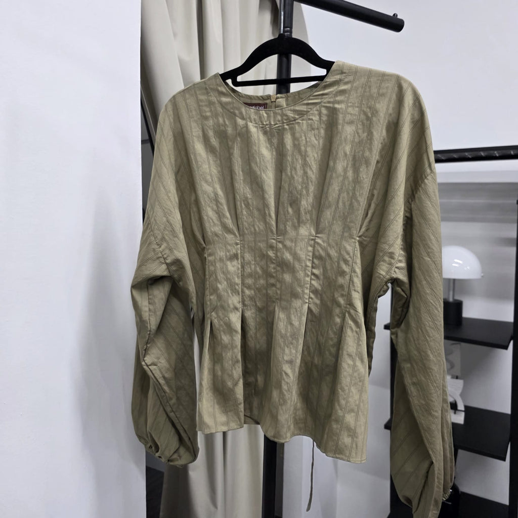 Nelly Blouse (CGLABEL - Linen Stripes)