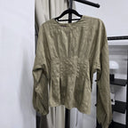 Nelly Blouse (CGLABEL - Linen Stripes)