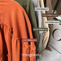 Santorini Ruffles Blouse (CGLABEL - Linen Crinkle)