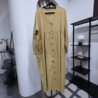 Linen Button Tunik (Curated Series)